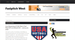 Desktop Screenshot of fastpitchwest.com